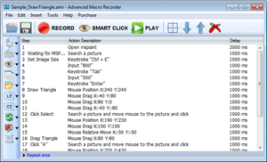 Advanced Macro Recorder screenshot